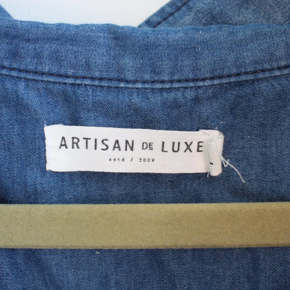 Denim Button Up - Picture 3 of 3